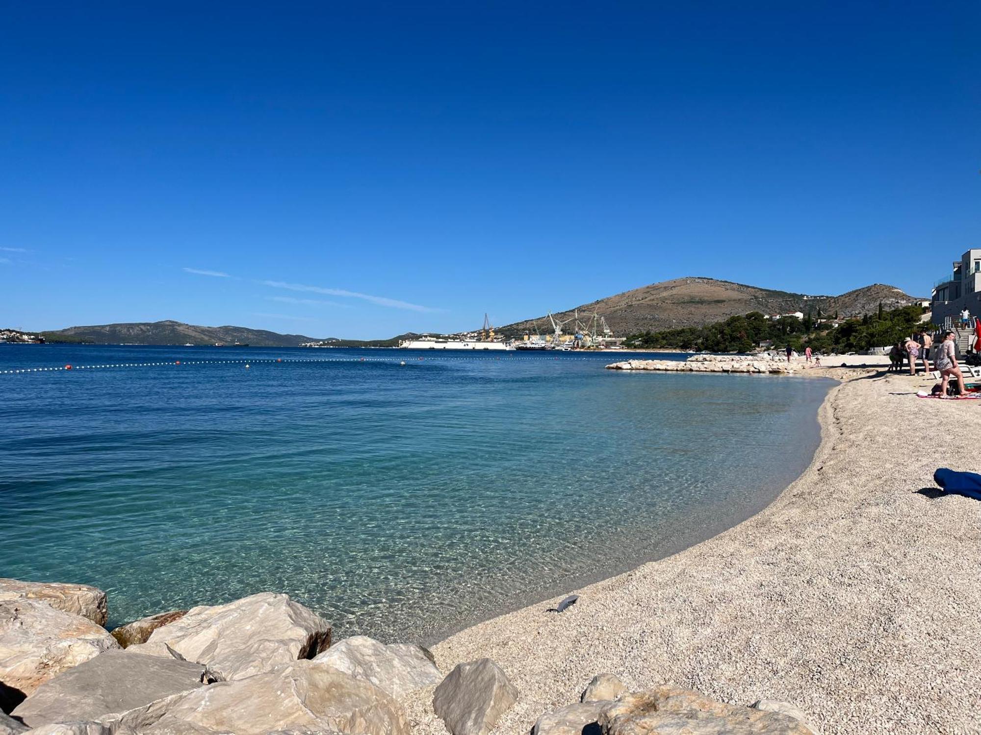 Apartments Villa Mirella 20 M From The Sea - Free Parking Trogir Luaran gambar